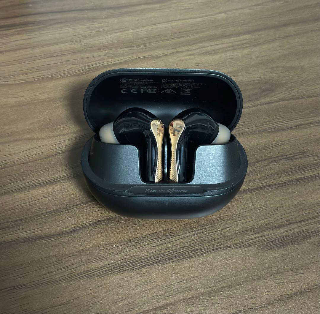 SOUNDPEATS Air5 Pro+ ワイヤレスイヤホン ゴールド/ブラック