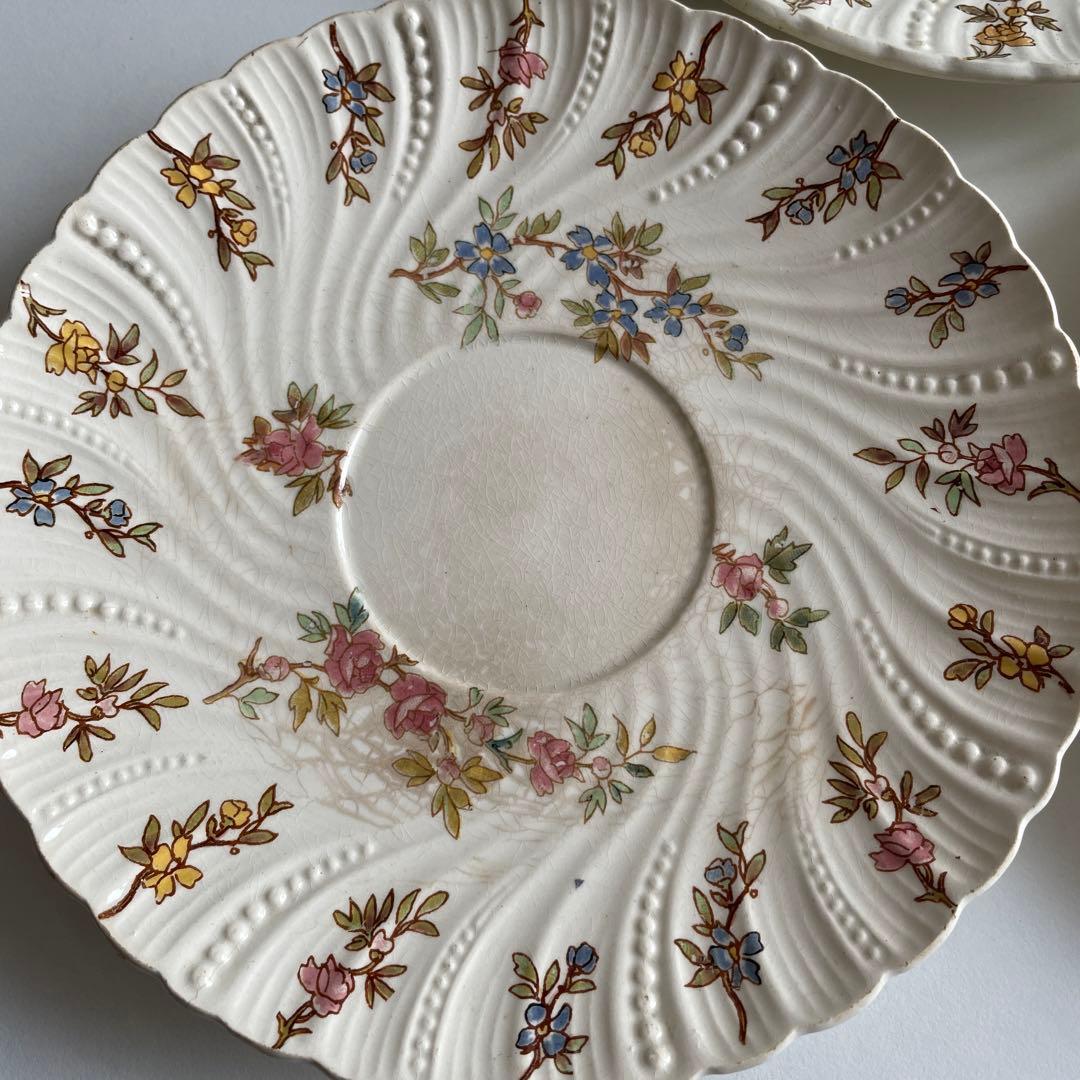 LOUIS XV U&CシリーズSARREGUEMINES平皿3枚セットフランス