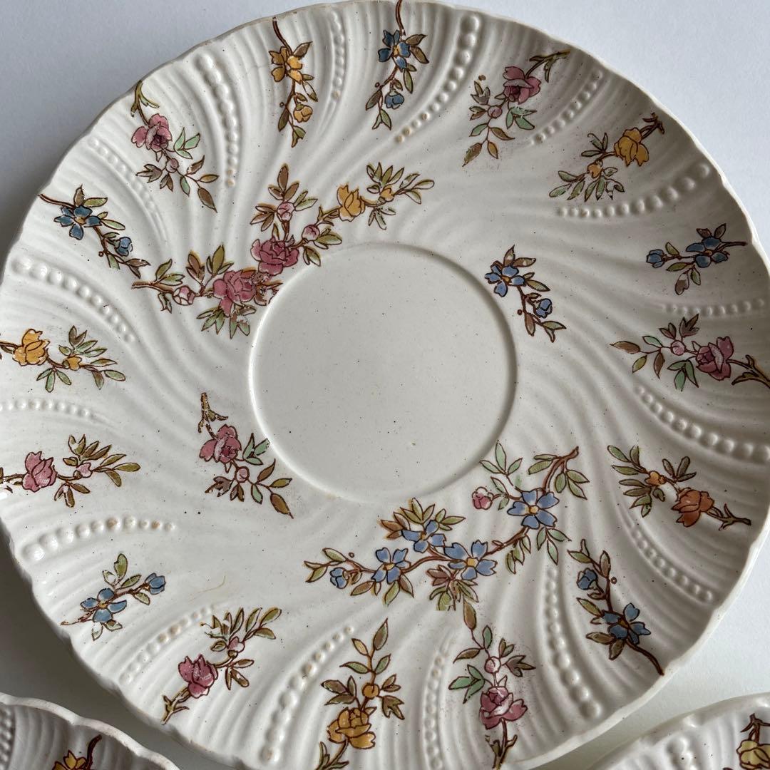 LOUIS XV U&CシリーズSARREGUEMINES平皿3枚セットフランス