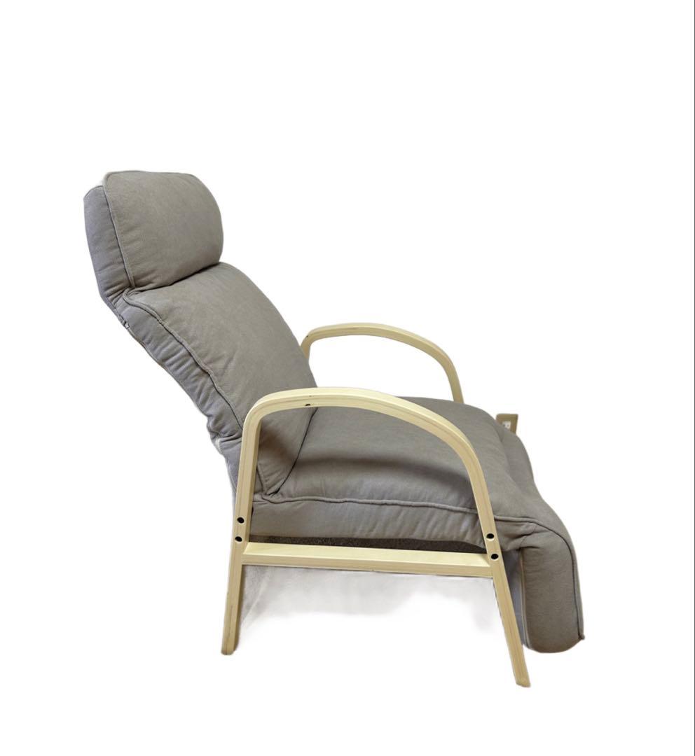 美品　ドウシシャ　脚までくつろぐ高座椅子　オットマン