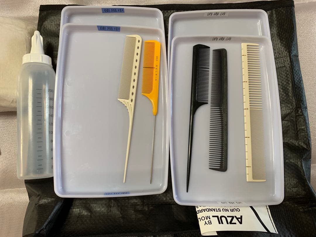 美容国家試験　ウィッグ、クランプその他セット♪