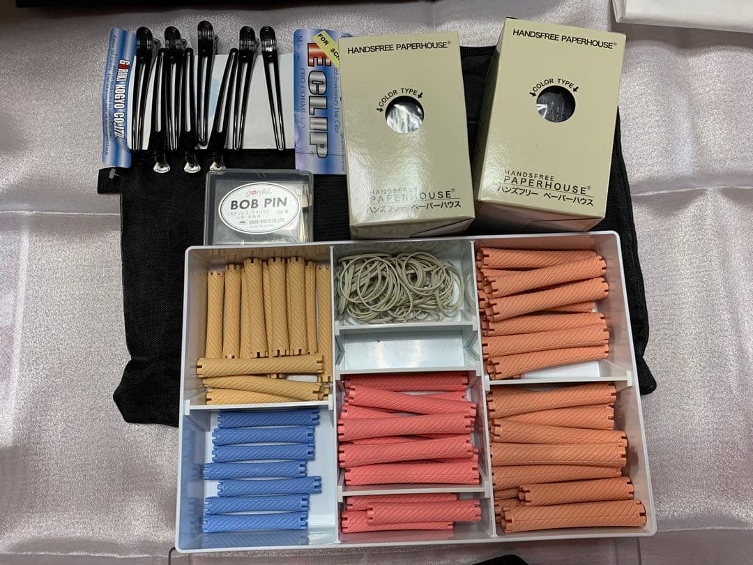 美容国家試験　ウィッグ、クランプその他セット♪