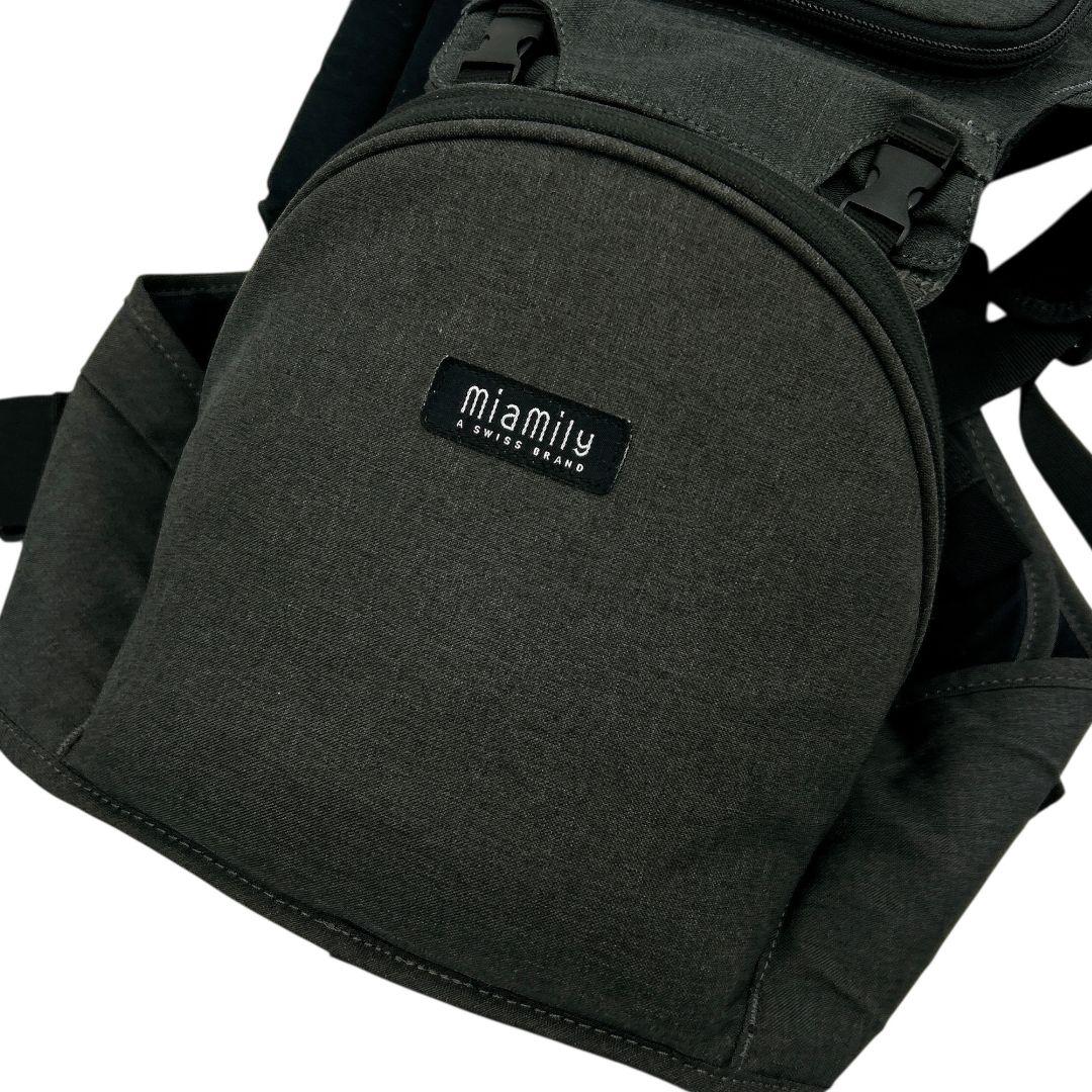 【美品】 使用回数少なめ MiaMily 日本モデル 抱っこ紐 グレー