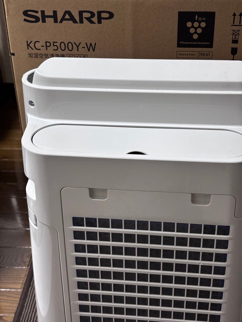 SHARP 空気清浄機 KC-P500Y-W ホワイト