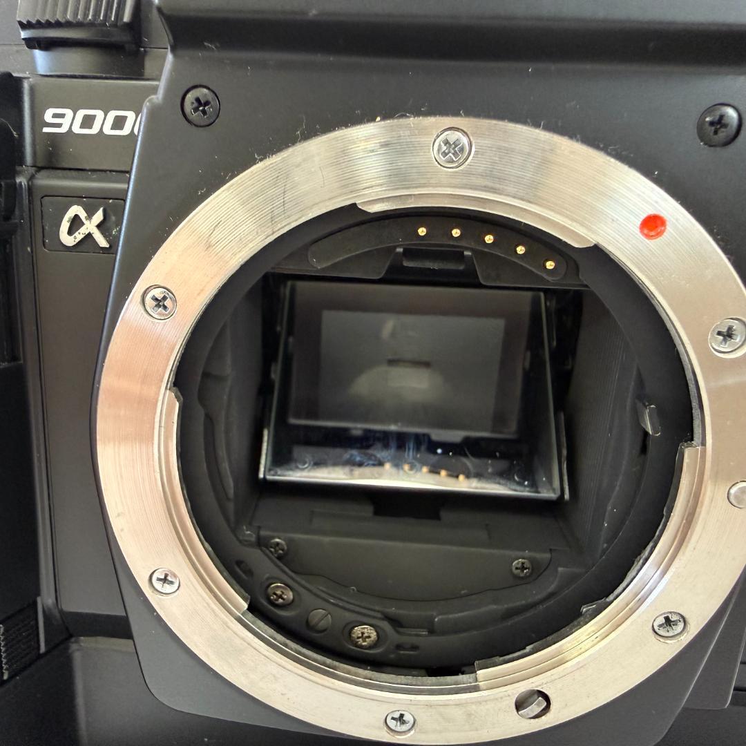 希少 MINOLTA α-9000 豪華セット レンズ2本 モータードライブ