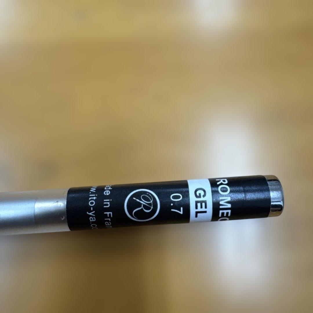 ロメオ 伊東屋 ROMEO Ｎｏ．３ボールペン 太軸 イタリアン ブルーＲ144