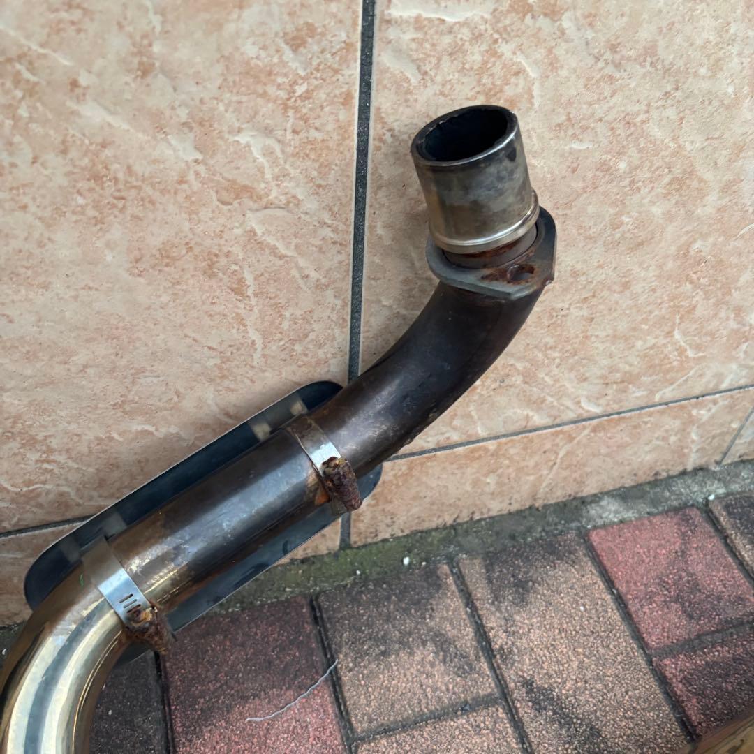 スティード　400 600 フルエキマフラー 車検対応　フランジ付き　送料込み