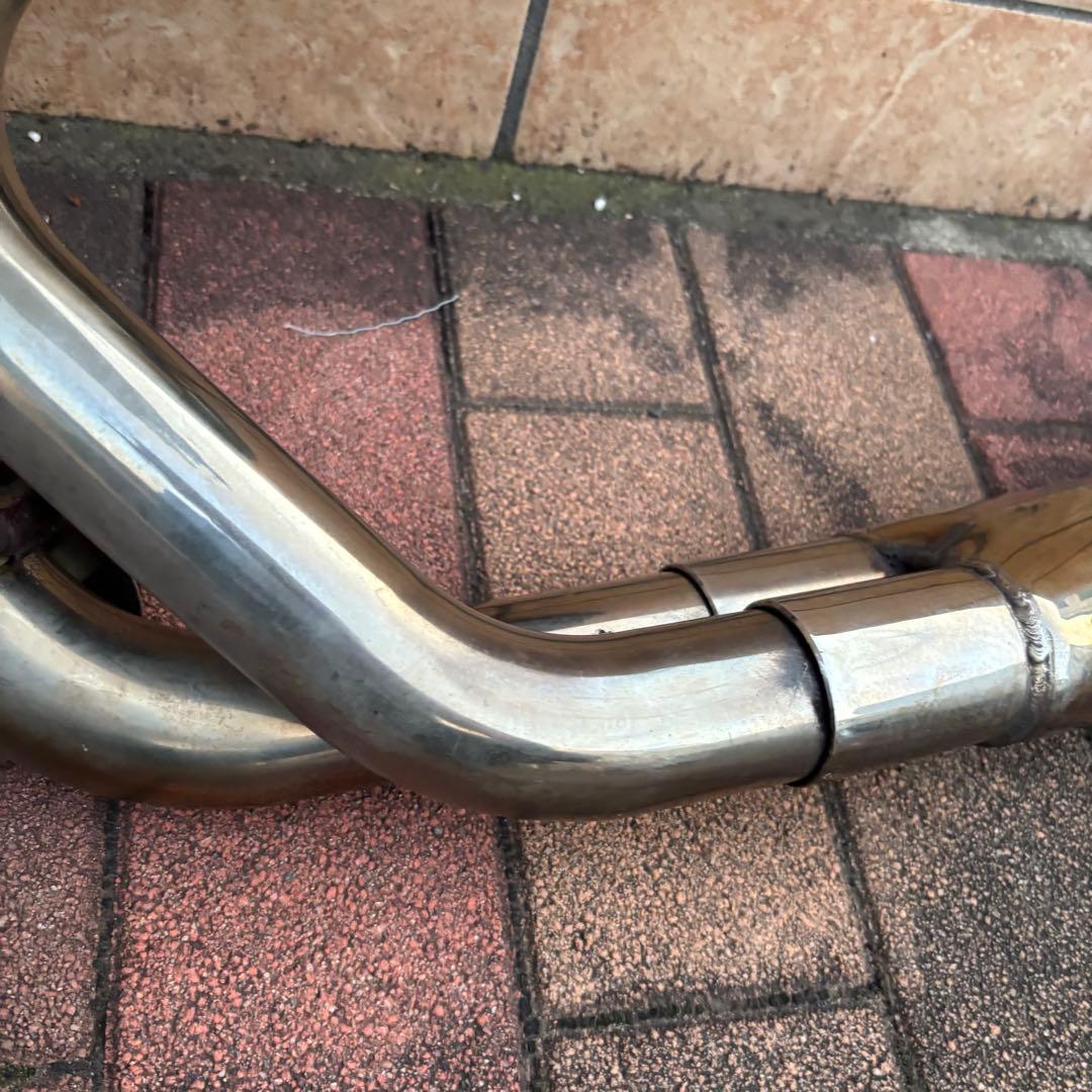 スティード　400 600 フルエキマフラー 車検対応　フランジ付き　送料込み