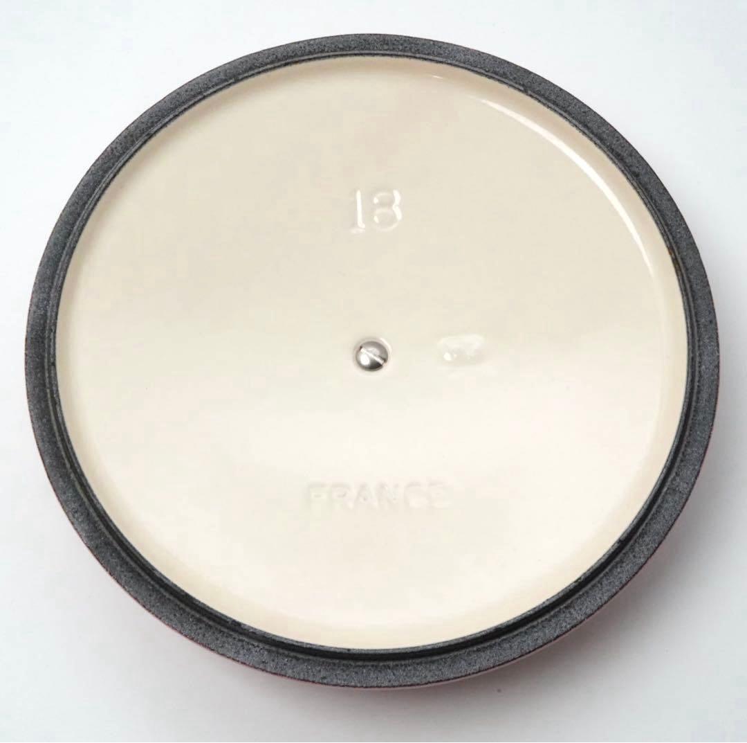 【美品】LE CREUSET　ココット ロンド シフォンピンク　18cm