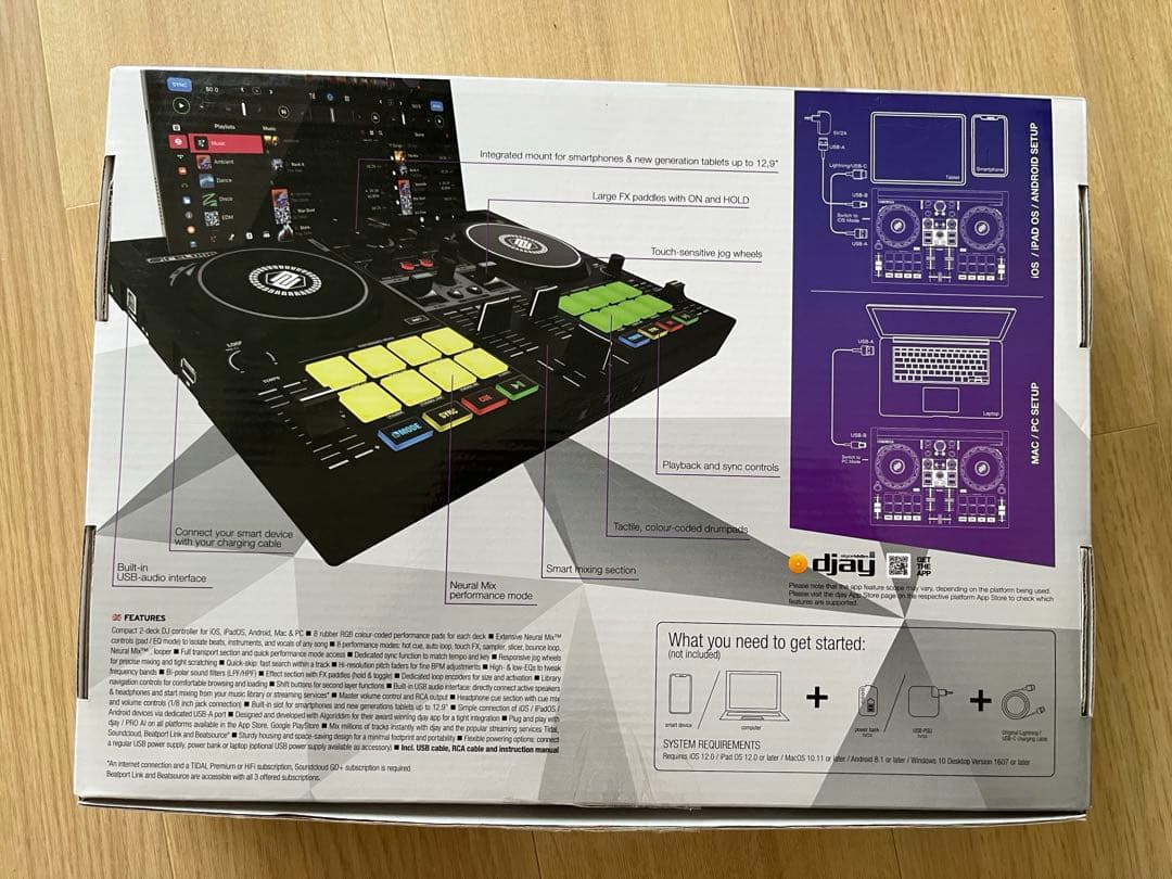 ③Reloop Buddy DJコントローラー