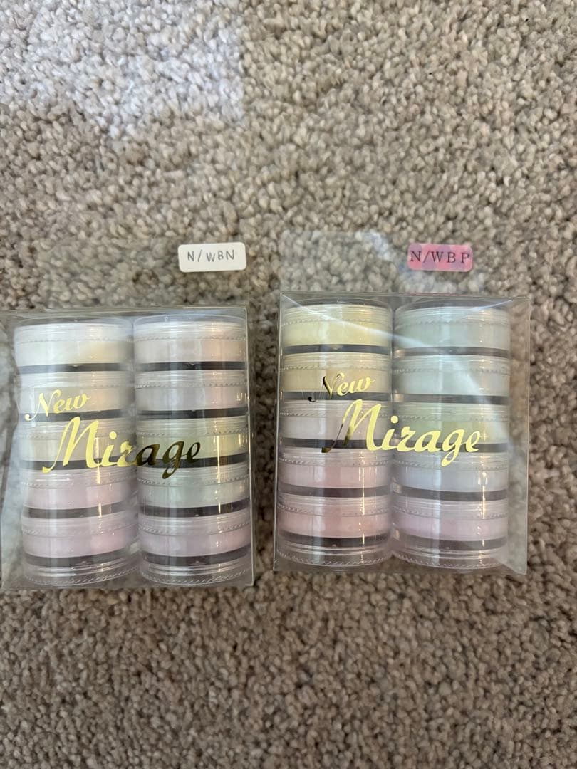 Mirage ミラージュ　カラーパウダー　6セット　まとめ売り