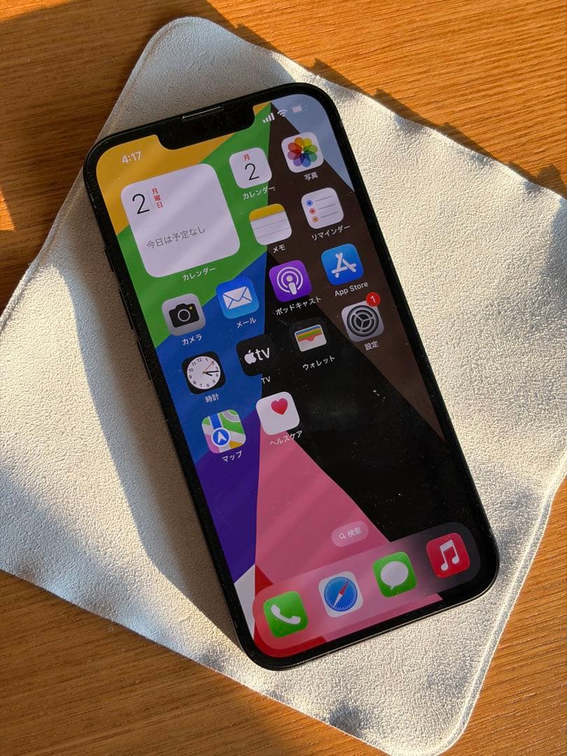 ほぼ未使用 iPhone 16e アメリカ版 128GB ブラック 本体のみ