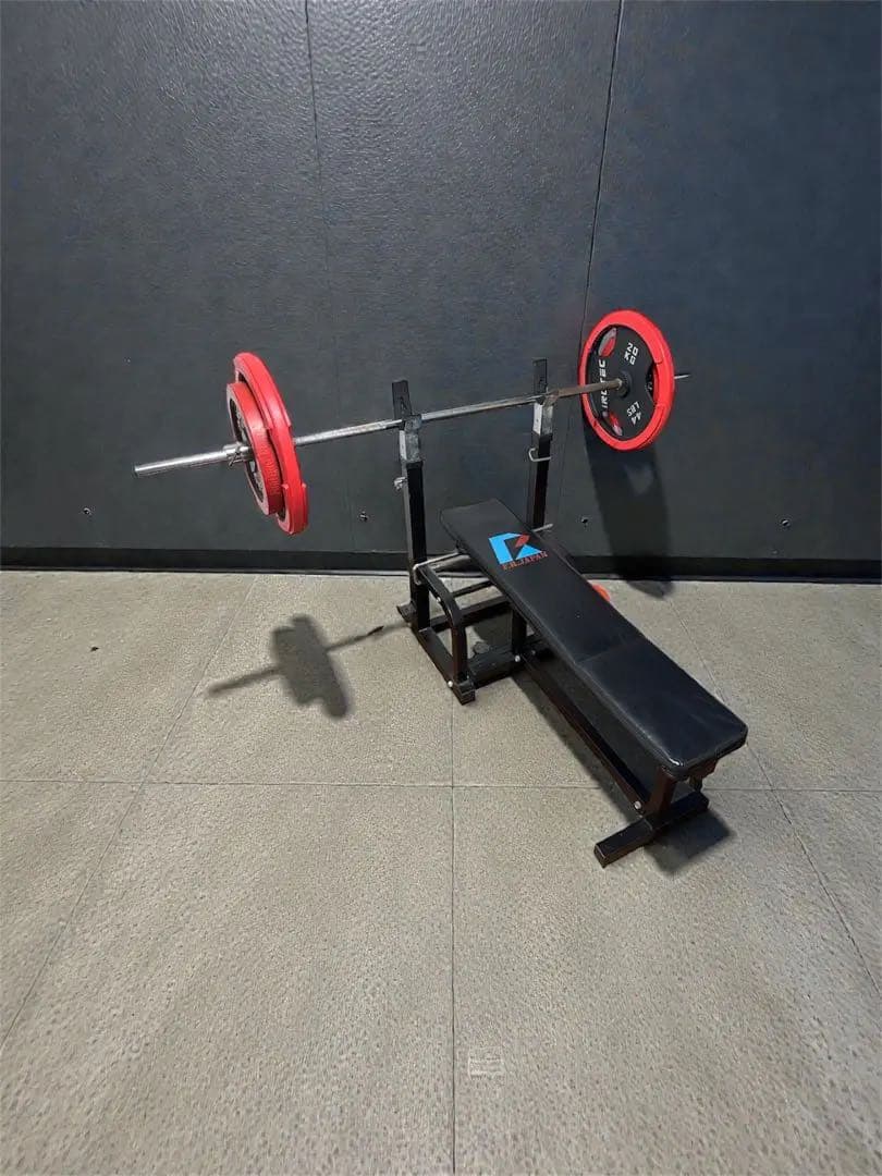 トレーニングベンチ バーベルラック付き