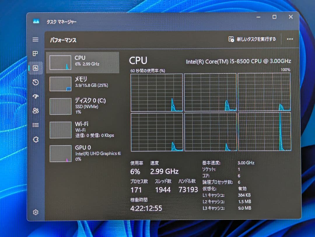 Windowsデスクトップ HP ProDesk 400 G5 SFF i5 8500