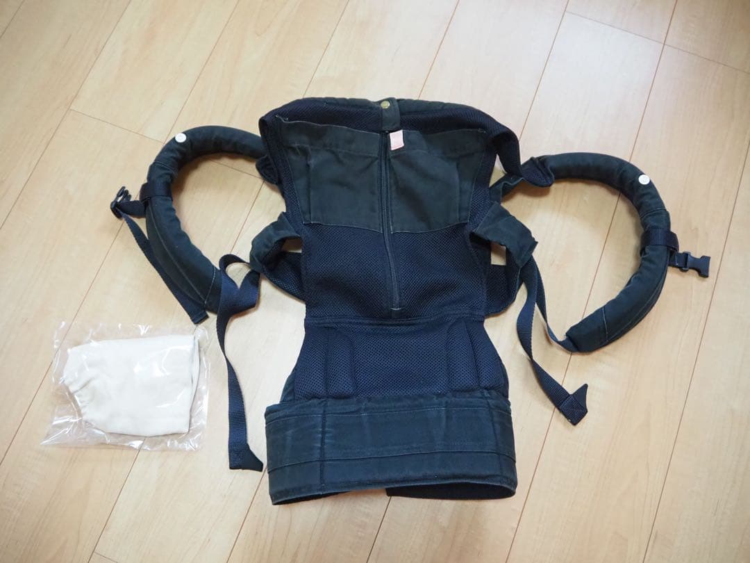 CUSE BERRY NICO 抱っこ紐 オールメッシュ ブラック