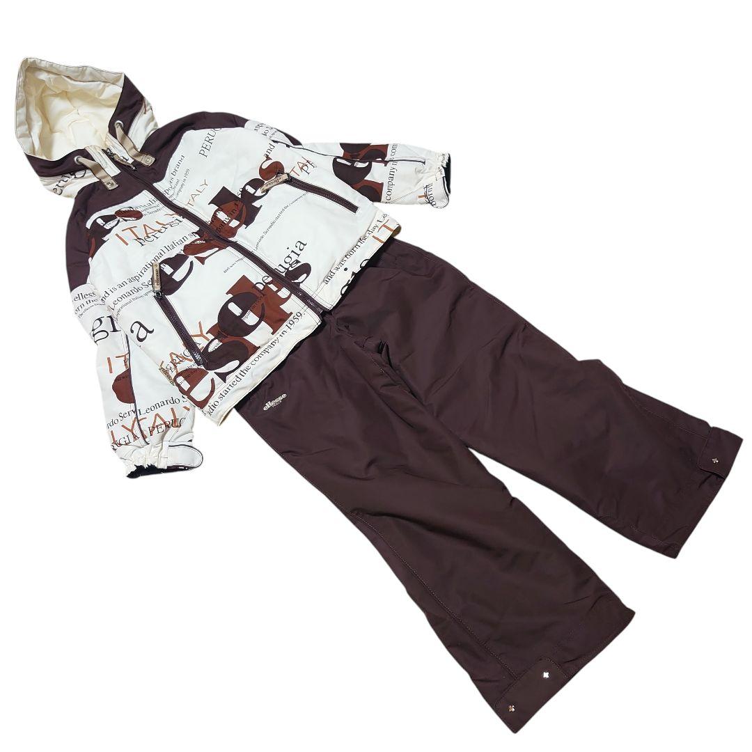 【美品】エレッセ ellesse スキー スノーボードウェ ア セットアップ M