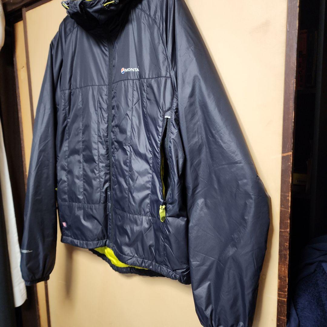 極美品　モンティン　プリズムジャケット プリマロフト