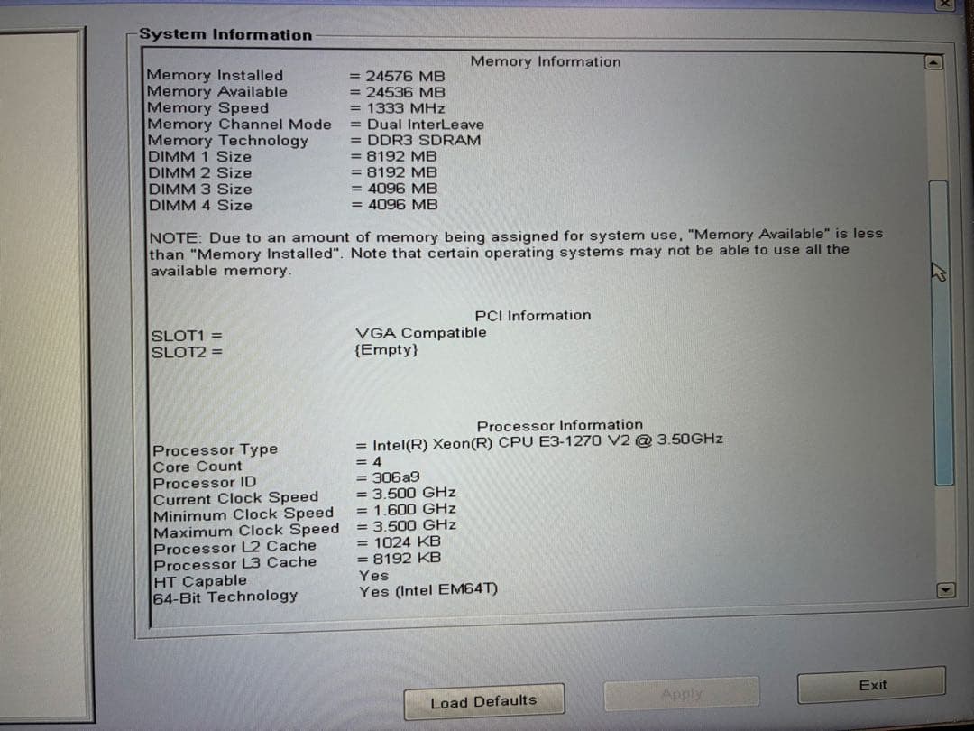 Nvidia P620, 16GBメモリ, Xeon 1270v2, DELL