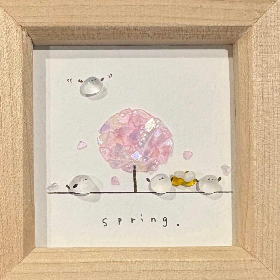 スノードーム♡シーグラスアート