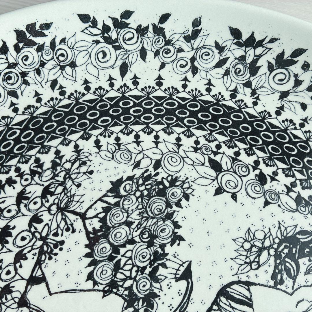 BJORNWIINBLAD 壁掛プレート夏35cm NYMOLLE窯ヴィンテージ