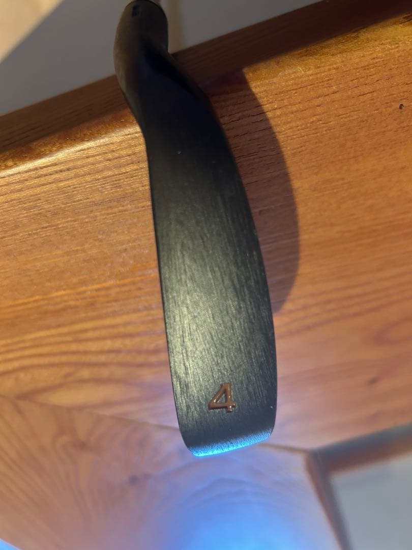 【美品】NOOG 4番アイアン ブラック ワンレングスアイアン ♯4