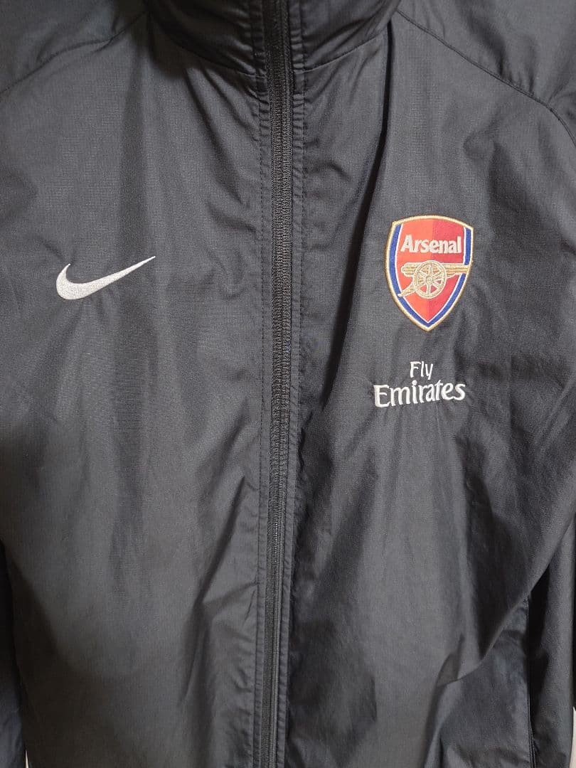 NIKE arsenal ナイロントラックJK M 刺繍ロゴ