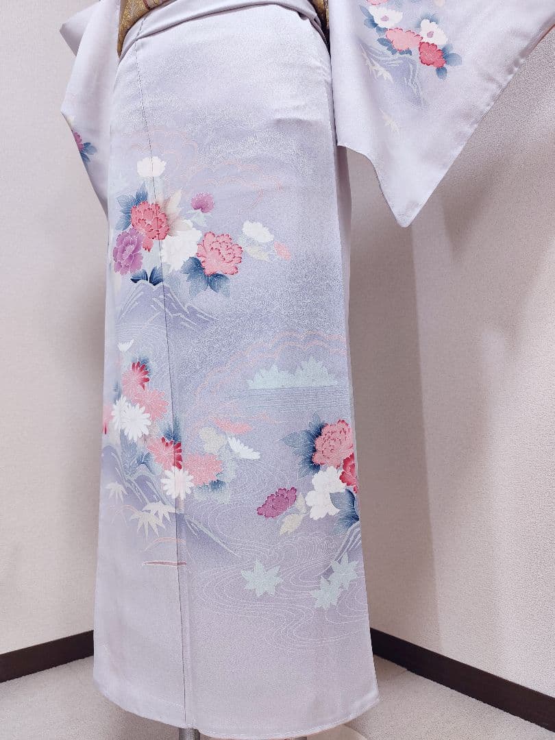 ❰6543❱ フルセット　付け下げ訪問着　袋帯　入学式　お宮参り　正絹　着物