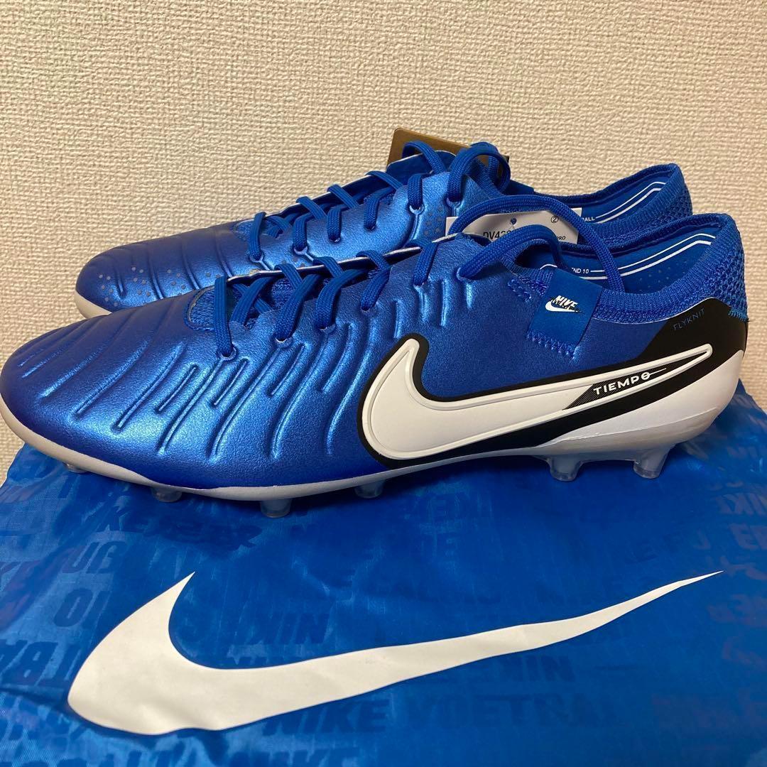 NIKE ティエンポレジェンド10エリート AG-PRO 26.5㎝ 人工芝　青