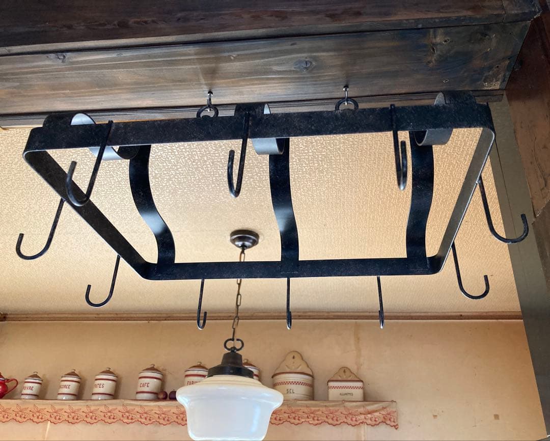ハンギングハンガー アンティーク フック アイアン