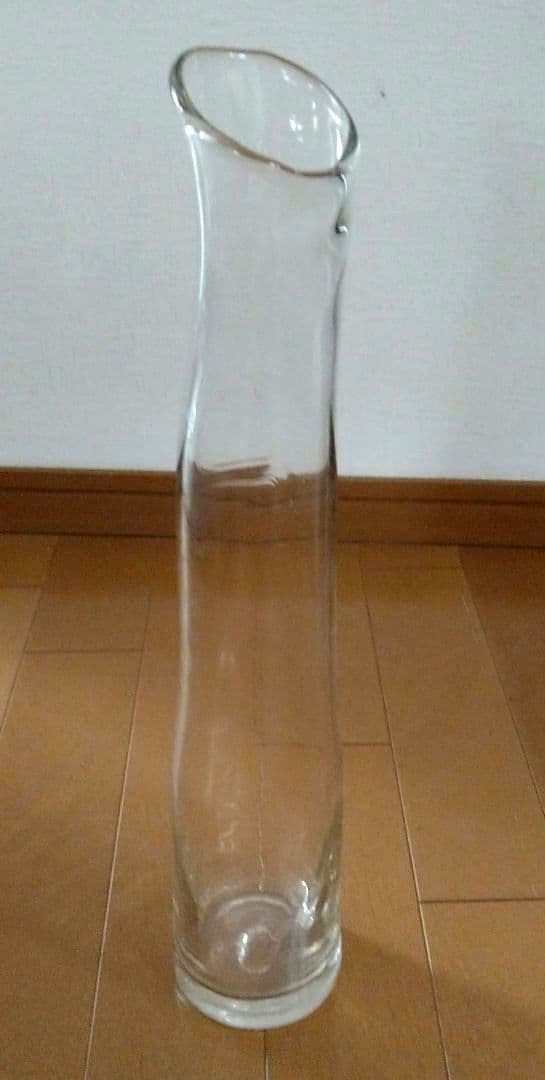 お値下げ／ガラス作家　花瓶　安土忠久さん