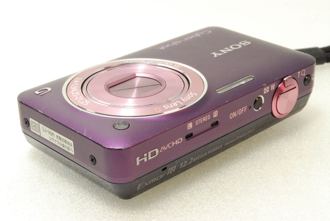 サン_SONY DSC-WX5 ❤️スマホ転送 動作確認済 パープル