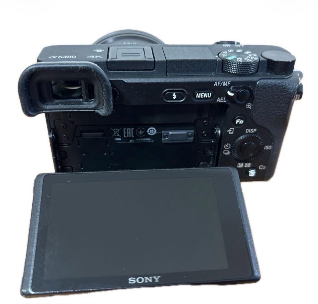 【美品】SONY α6400ミラーレスカメラE16-50mm パワーズームキット