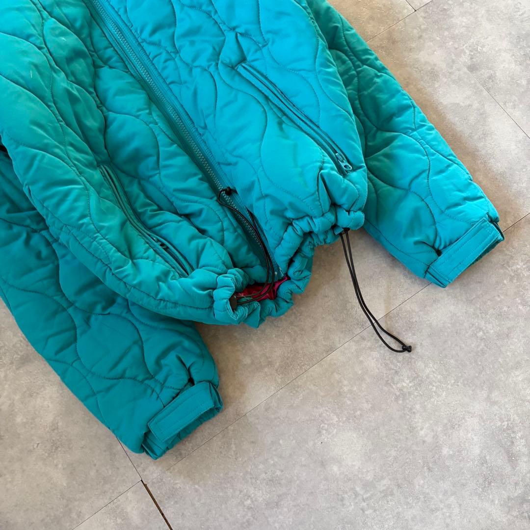 【超希少カラー⭐️】極暖columbia キルティングダウン グリーン　S