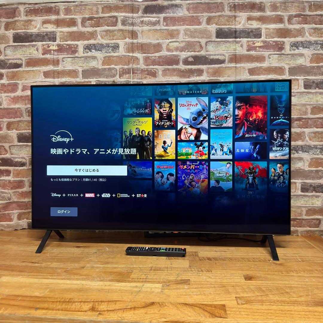 LG 48インチ 4K 有機ELテレビ OLED48A2PJA 動画アプリ搭載