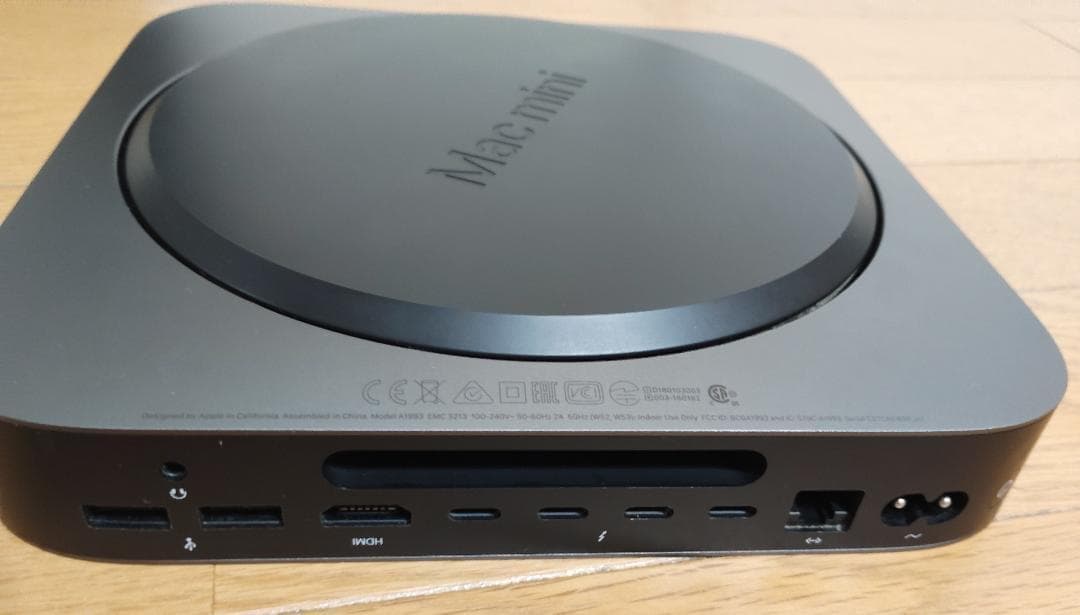 Mac mini early2020 メモリ8GB 256GB