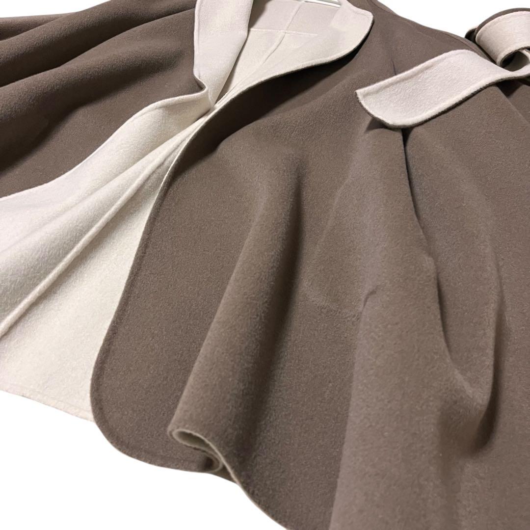 美品✨roku6ロクユナイテッドアローズ リバーポンチョコート 五明祐子さん着用