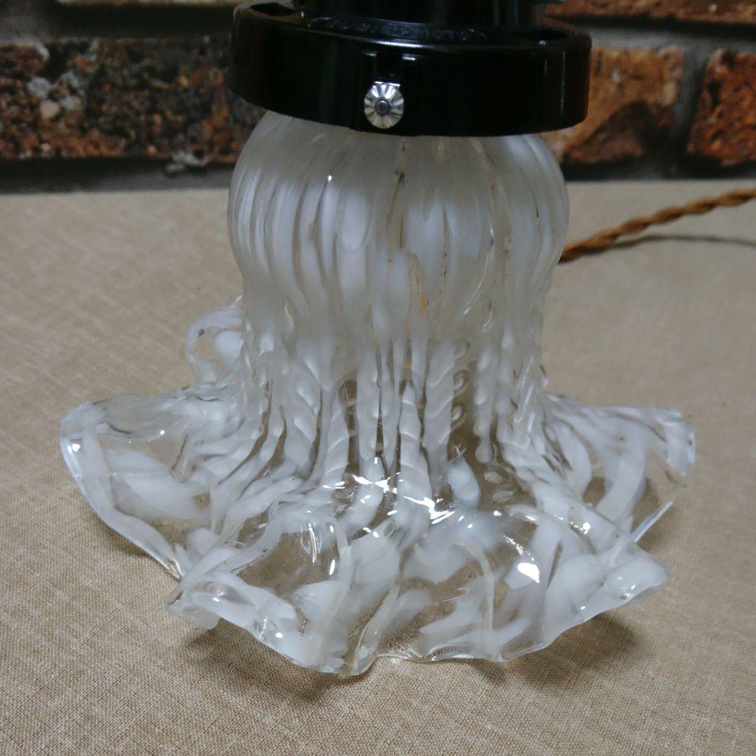 アンティーク ガラス ランプシェード