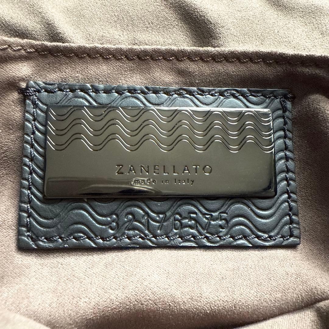 【箱付き未使用品】ザネラート　ポスティーナ ベイビー ハラコ　ショルダーバッグ