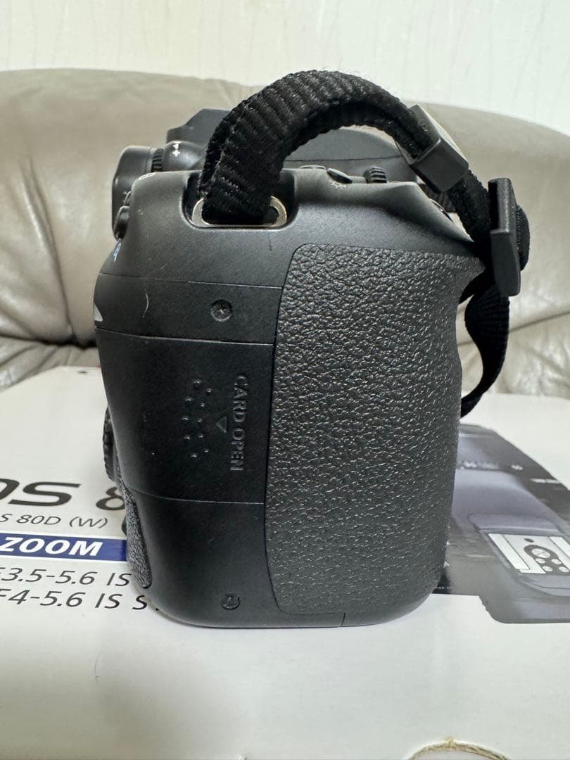 CANON・キャノンEOS80D・BG-E14・430EX-Ⅲ-RTセット・美品