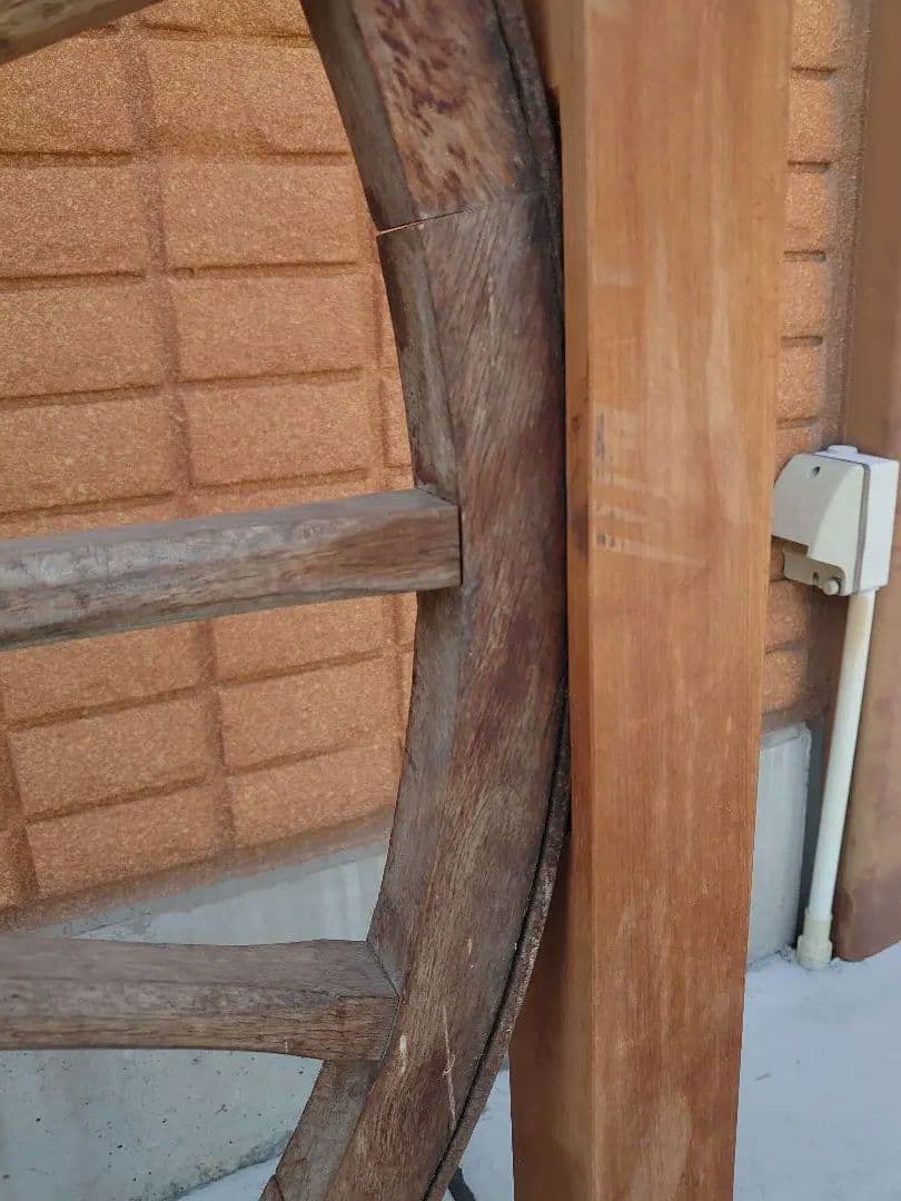 大八車 車輪 大型ガーデニング車輪　直径約90cm ☆お引取り限定☆