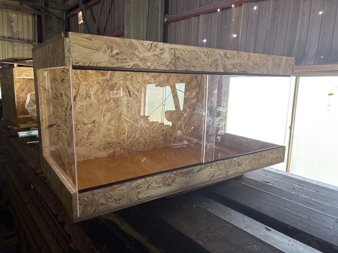 爬虫類ケージ 90×45×45 サイドアクリル仕様　ケージ 爬虫類　飼育