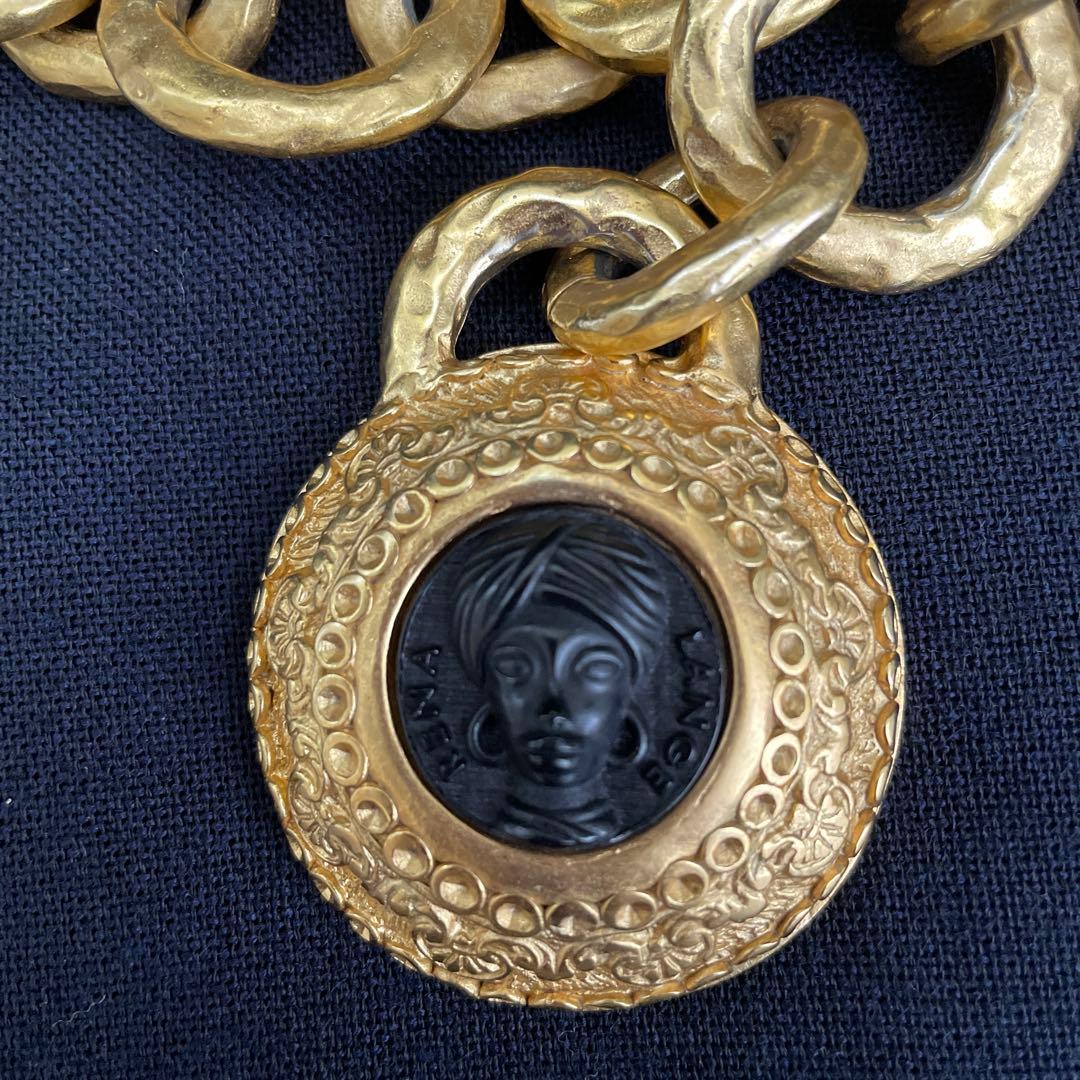 RENALANGE/レナランゲ、ヴィンテージ、チェーンベルト、ゴールド