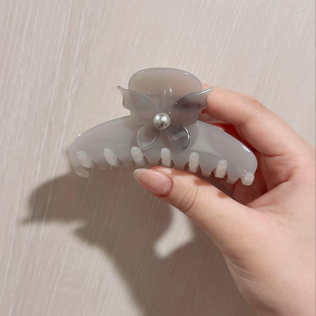 ALEXANDRE DE PARIS M クリップ グレー