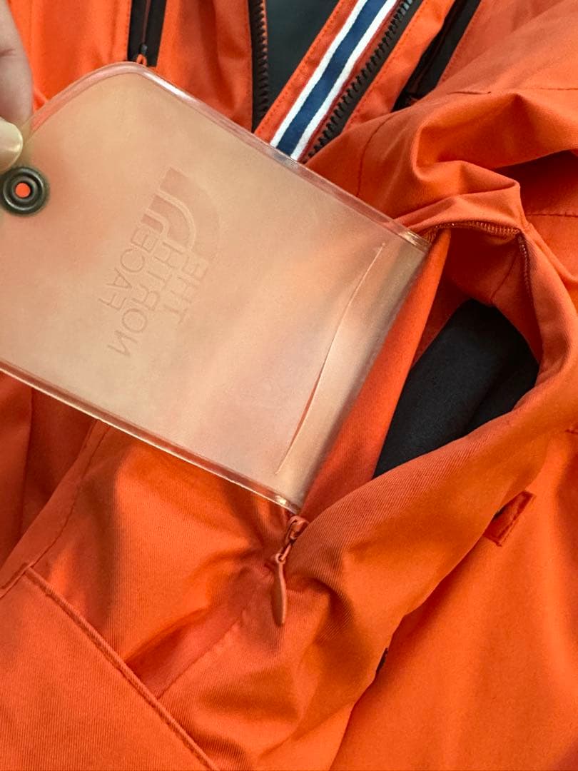 ザ　ノースフェイス　スキー　ボード　ウェア　L M メンズ　レディース　オレンジ