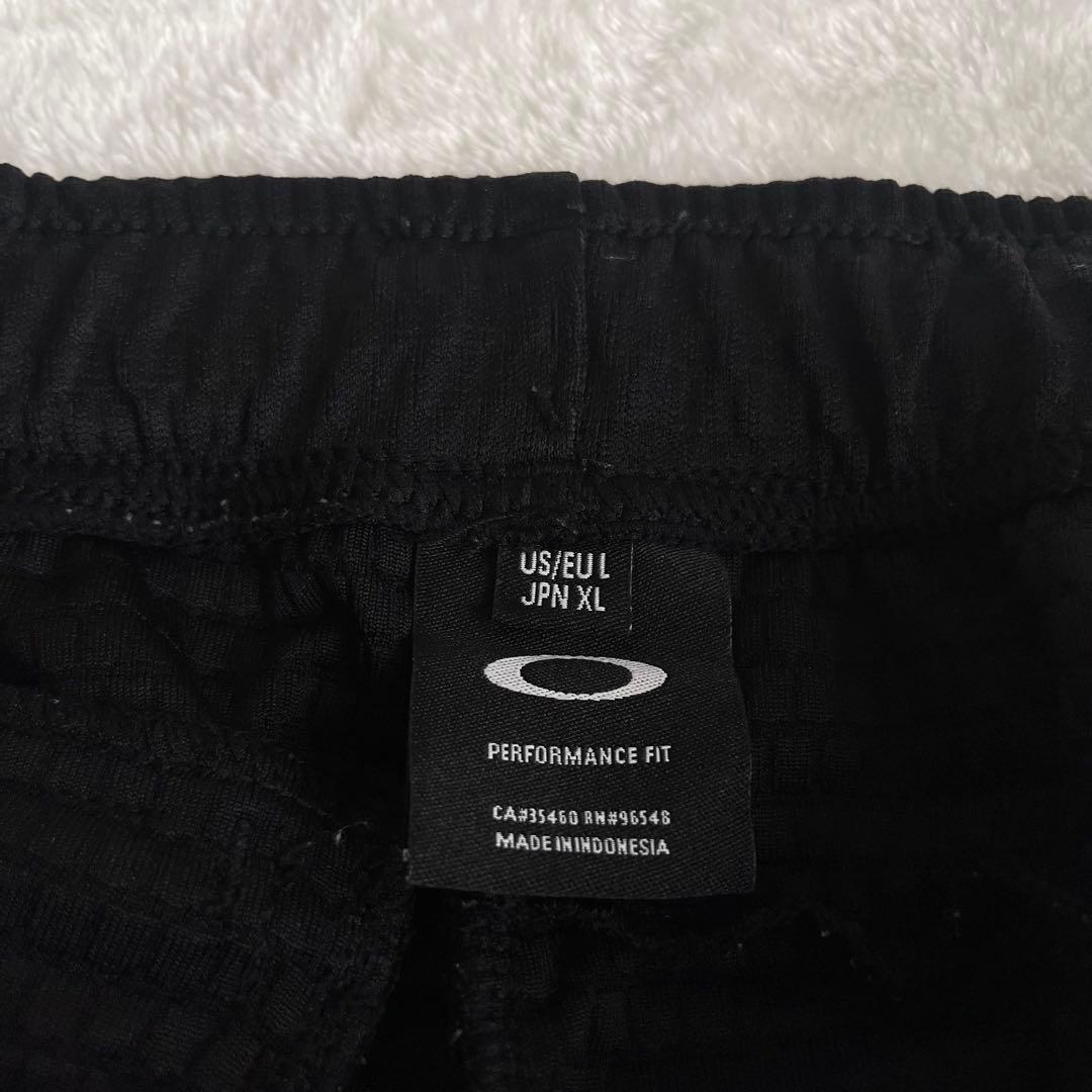 美品★オークリー★ロゴ イージージョガーパンツ★ジャージ★ブラック★XL