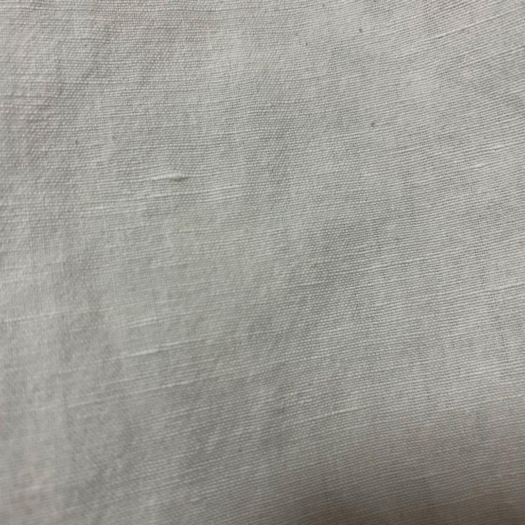 ヴィンテージ　リネン＆コットン大判クロス　約110×180 ブロカント　蚤の市