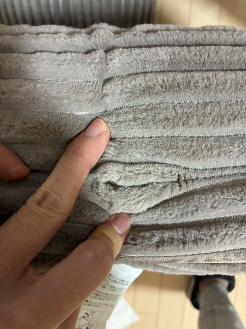 カインズ F-Lepoco モカ 背もたれイス　2個セット