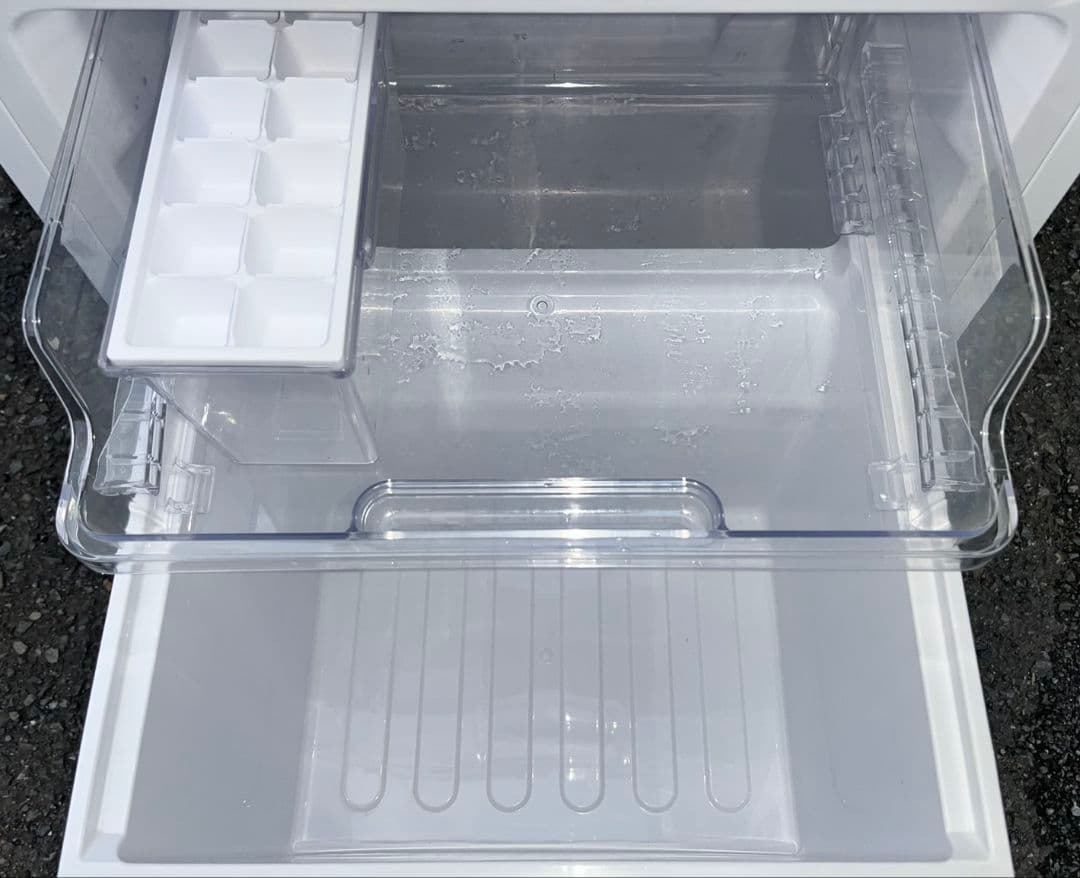 シャープ プラズマクラスター冷凍冷蔵庫152L ガラストップ　2021年製