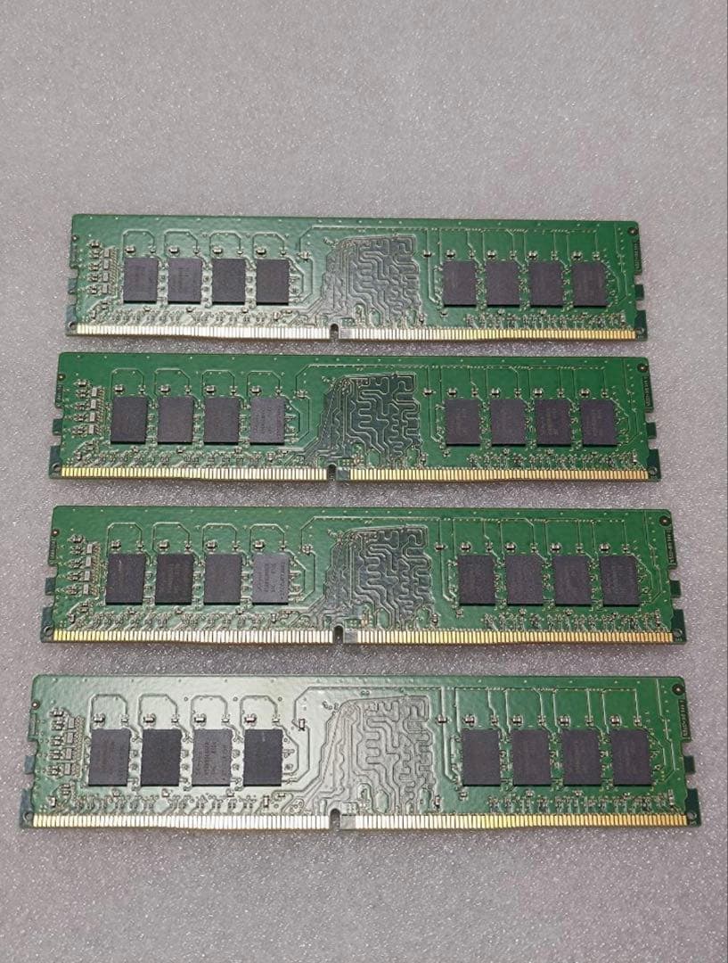 16GB DDR4 2400MHz RAM 4枚セット
