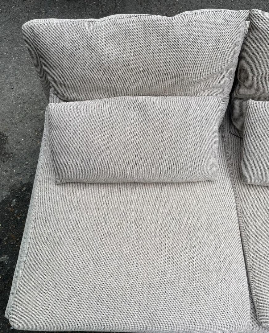 大阪京都限定 イケア ソーデルハムン 3人掛け ヴィーアルプ ベージュ/ブラウン